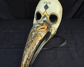 Embellished Plague Doctor Mask
