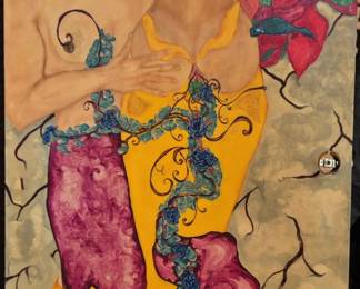 Original artwork hand-painted