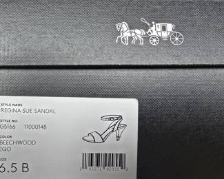 Coach Regina Sue Sandal Size 6.5