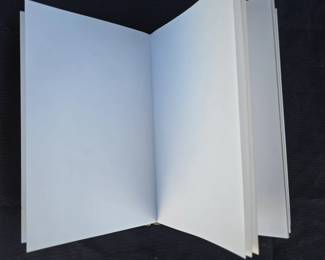 Elegant Art Hard Cover Blank Journal with Gilded Edges