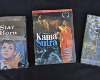 Movies: A Star is Born; Kama Sutra; The Ochoppee Skunk Ape: The Real Life Story of an Everglades Mystery