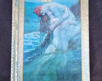 Elegant Art Hard Cover Blank Journal with Gilded Edges