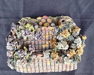 Ceramic Floral Figurine