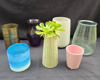 Various Vases/Glassware