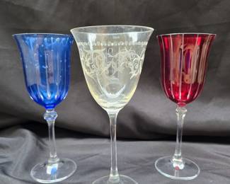 Colorful Champagne Glass