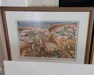 Crabs in baskets pix