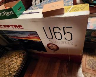 Spectra 65" TV unopened