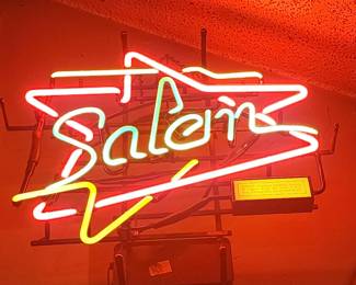 Neon Salem sign