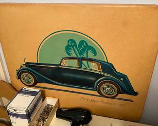 Rolls Royce Wall Hanging