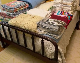 Mahogany Bed (Sold as Suite)