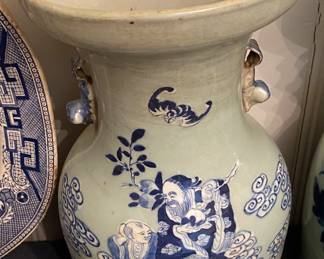 Blue and White Chinese Vase