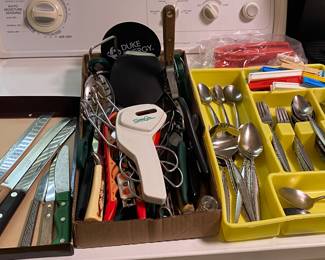 Kitchen Knives and Utensils