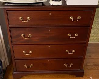 Mahogany Four Drawer Chest