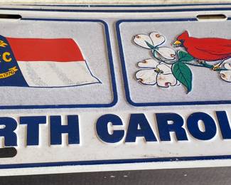 Vintage North Carolina Souvenir Tag