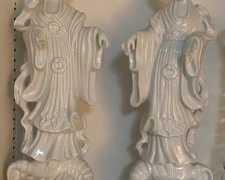 Pair of Andrea Oriental Figurines