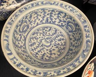 Blue and White Chinese Bowl