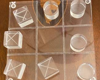 Small Lucite Game Board
