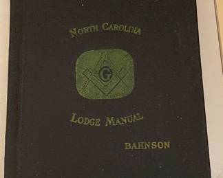 North Carolina Masonic Manual