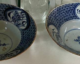 Chinese Blue and White Bowls