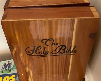 Cedar Bible Covers