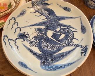 Chinese Dragon Plates