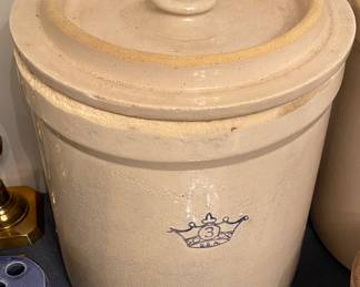 Stoneware Pottery Crock
