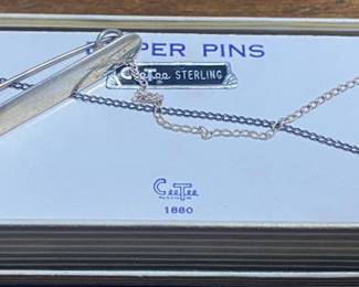 Sterling Diaper Pins