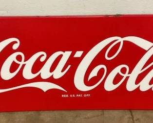 SSP COCA COLA SLED SIGN