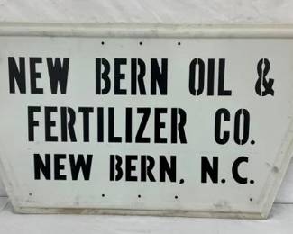 NEW BERN OIL/FERTILIZER SIGN