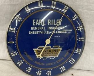 12" EARL RILEY INS. THERMOMETER