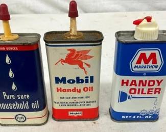 4OZ OILERS MARATHON,MOBIL,PURE