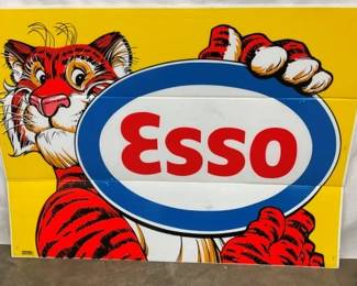 CORRIGATED ESSO BANNER 60X45