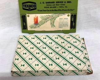 NOS 1969 TEXACO CALENDAR VESTA VA