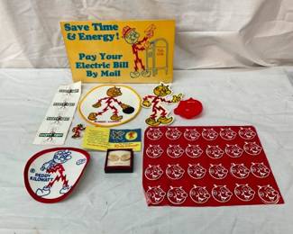 COLLECTION NOS REDI KILOWATT ITEMS