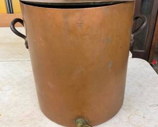 12G. HANDMADE COPPER DISPENSOR