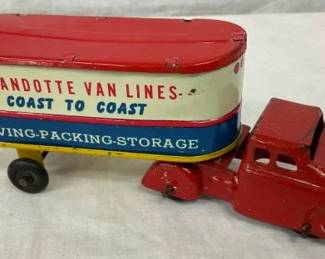 WYANDOTTE VAN LINES 8" TRUCK