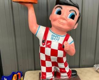 CAST ALUM. BIG BOY TRADE SIGN