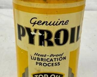 32OZ PYROIL TOP A 1932 CONE TOP CAN