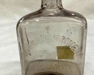RARE US ARMY MEDICAL BOTTLE