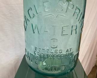 EMB. EAGLE SPRING WATER JUG
