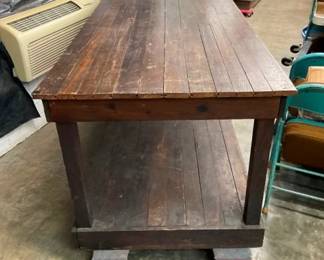 MEASURES 8FT. LONG,32IN TALLX36IN WIDE