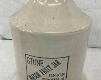 RED WING STONE MASON FRUIT JAR