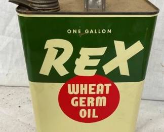1G. REX WHEAT GERM OIL CAN