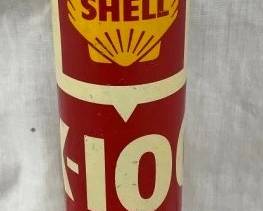 SHELL X-100 MULTIGRADE MOTOR OIL CAN