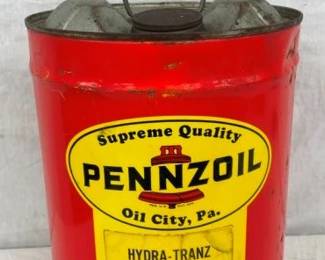 5G. PENNZOIL CAN