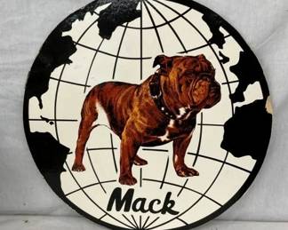 20 1/2" DS CARDBOARD MACK TRUCK SIGN