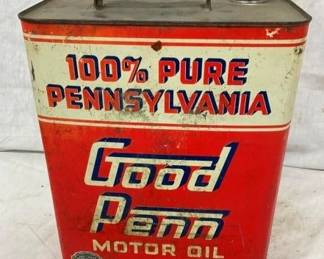2G. GOOD PENN MOTOR OIL CAN