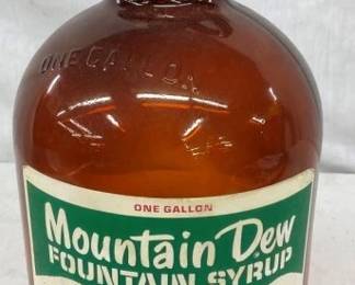 1G. AMBER MT. DEW JUG