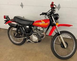 1978 HONDA XL125 MOTORCYCLE