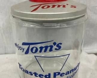 ENJOY TOMS TOASTED PEANUTS JAR
